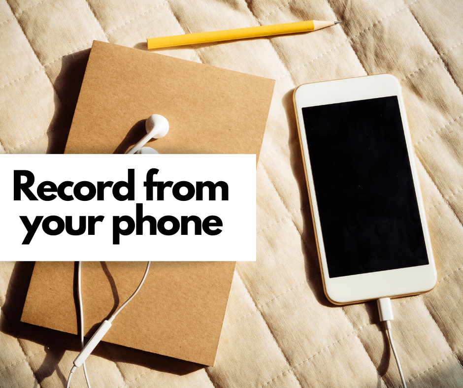 फोन पर पॉडकास्ट कैसे रिकॉर्ड करें?